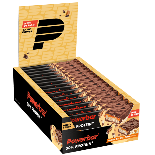 30% Protein+ Bar - 15x55g - Vanilla Caramel Crisp — Bild 2