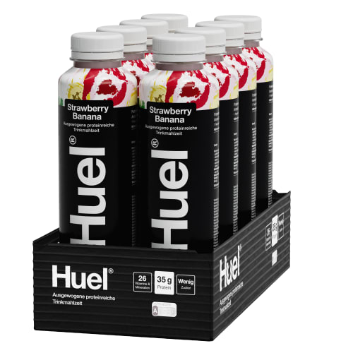 Huel Black Edition Trinkmahlzeit - 500ml - Strawberry Banana — Bild 2