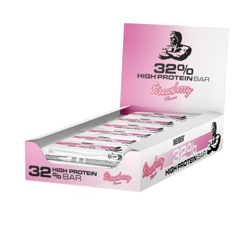 32% Protein Bar - 12x60g - Strawberry